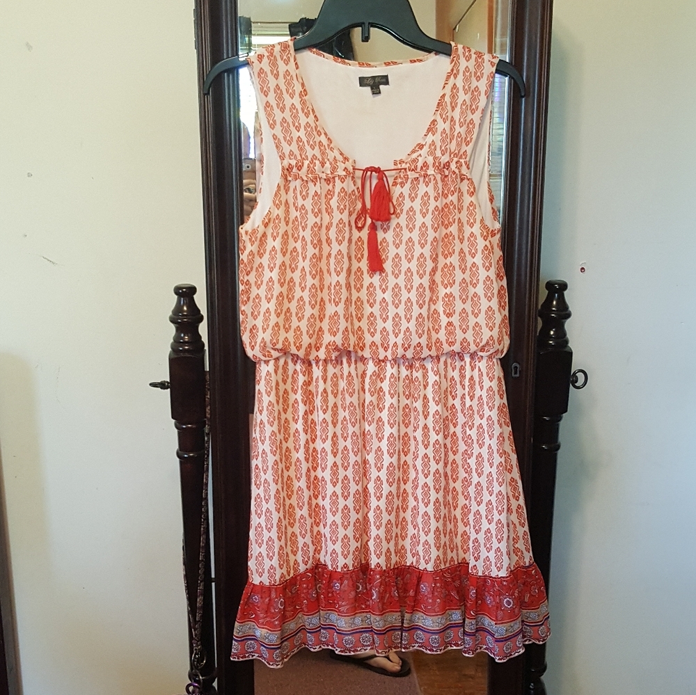 🌻2/$20 Lily Rose boho sundress